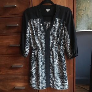UO Ecote 3/4 Sleeved Paisley Boho Dress - Size XS